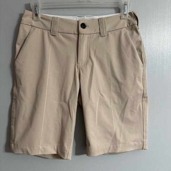 Lululemon Athletica Cream Outdoor Shorts Size 4 - Picture 9 of 9